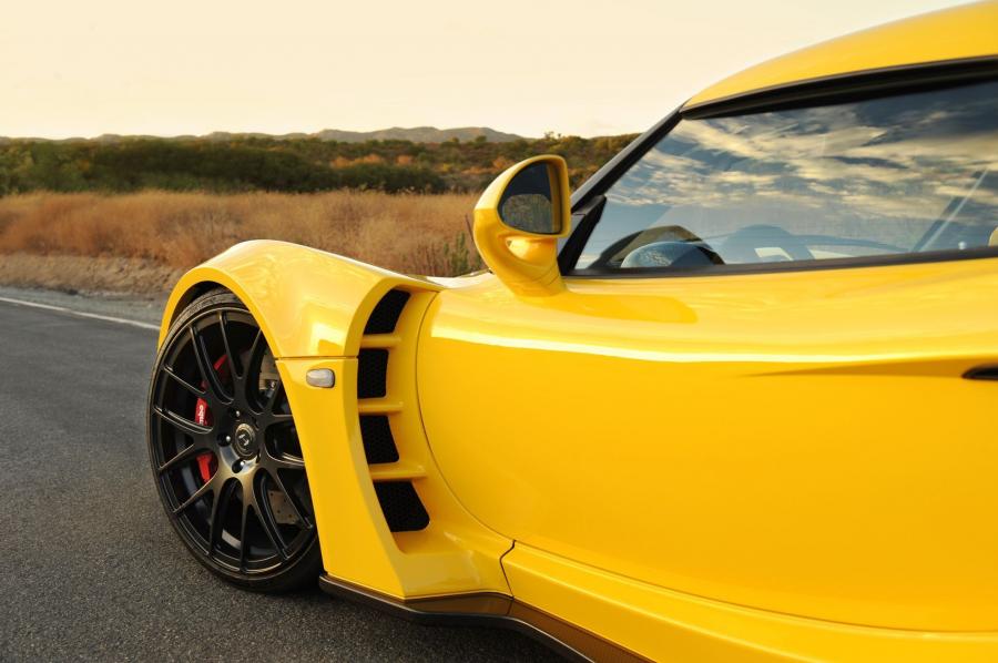 Детали экстерьера Hennessey Venom GT Yellow 2011 года  (фото 60 из 90)